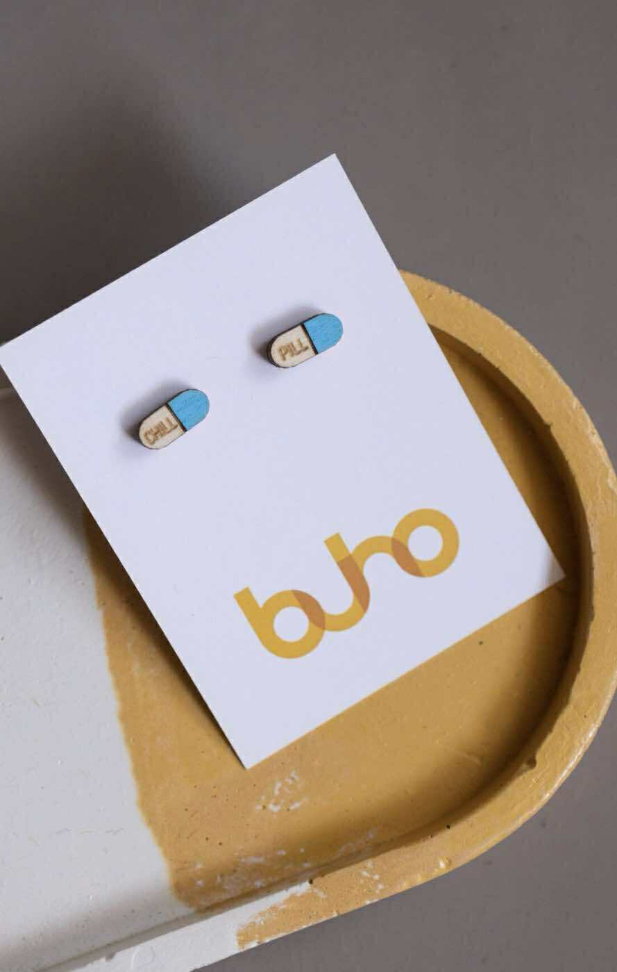 Wooden Stud Chill Pill